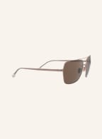 EMPORIO ARMANI Sonnenbrille AR6105 , Farbe: 300673 - MATT SILBER/ BRAUN (Bild 1)