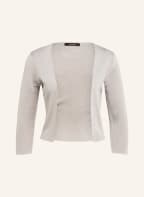 Vera Mont Bolero with 3/4 sleeve, Color: CREAM/ SILVER (Image 1)