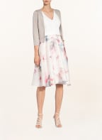 Vera Mont Bolero with 3/4 sleeve, Color: CREAM/ SILVER (Image 1)