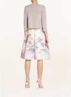Vera Mont Bolero with 3/4 sleeve, Color: CREAM/ SILVER (Image 1)