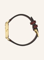 GUCCI Armbanduhr GRIP, Farbe: GOLD/ DUNKELROT (Bild 1)