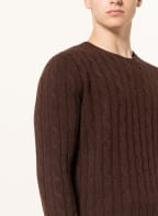 POLO RALPH LAUREN Cashmere-Pullover, Farbe: DUNKELBRAUN (Bild 1)