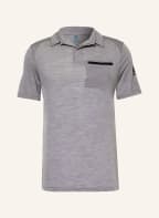odlo Funktions-Poloshirt CONCORD NATURAL mit Merinowolle, Farbe: GRAU (Bild 1)