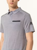 odlo Funktions-Poloshirt CONCORD NATURAL mit Merinowolle, Farbe: GRAU (Bild 1)