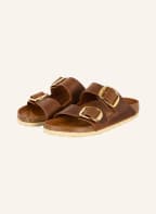 BIRKENSTOCK Slides ARIZONA big buckle , Color: BROWN (Image 1)