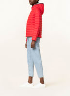 TOMMY HILFIGER Lightweight-Daunenjacke ESSENTIAL mit abnehmbarer Kapuze, Farbe: ROT (Bild 1)