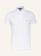 TOMMY HILFIGER Piqué-Poloshirt Slim Fit, Farbe: WEISS (Bild 1)