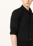 Stefan Brandt Hemd OTIS Slim Fit aus Merinowolle, Farbe: SCHWARZ (Bild 1)