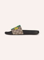 GUCCI Pantoletten GG SUPREME , Farbe: BRAUN/ HELLBRAUN (Bild 1)