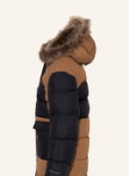 Columbia Parka MARQUAM mit abnehmbarem Kunstfellbesatz, Farbe: SCHWARZ/ HELLBRAUN (Bild 1)