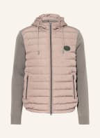 ETRO Steppjacke im Materialmix, Farbe: BEIGE/ OLIV (Bild 1)
