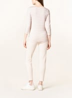 BOGNER Shirt LOUNA mit 3/4-Arm, Farbe: BEIGE/ WEISS (Bild 1)