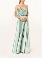 unique Abendkleid mit Stola, Farbe: HELLGRÜN (Bild 1)
