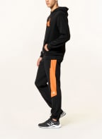 adidas Hoodie, Farbe: SCHWARZ/ ORANGE (Bild 1)