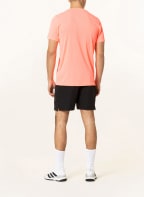 adidas T-Shirt CLUB GRAPH, Farbe: NEONROT/ SCHWARZ (Bild 1)