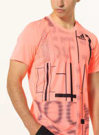 adidas T-Shirt CLUB GRAPH, Farbe: NEONROT/ SCHWARZ (Bild 1)