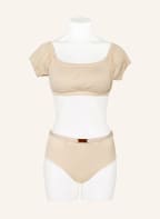 LOVE Stories High-Waist-Bikini-Hose MOONFLOWER , Farbe: ECRU (Bild 1)