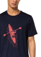 icebreaker T-Shirt TECH LITE II aus Merinowolle, Farbe: DUNKELBLAU (Bild 1)