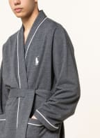 POLO RALPH LAUREN Men’s bathrobe, Color: DARK GRAY (Image 1)