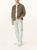 OLYMP Overshirt mit Leinen, Farbe: OLIV (Bild 1)
