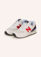 new balance Sneaker 574, Farbe: CREME/ WEISS/ ROT (Bild 1)