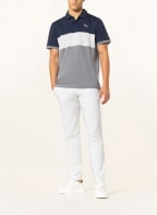 PUMA Performance polo shirt CLOUDSPUN, Color: DARK BLUE/ GRAY/ LIGHT GRAY (Image 1)