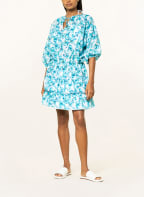 VILEBREQUIN Strandkleid ORCHIDEES LAURIANE mit 3/4-Arm , Farbe: WEISS/ BLAU/ HELLBLAU (Bild 1)