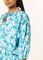 VILEBREQUIN Strandkleid ORCHIDEES LAURIANE mit 3/4-Arm , Farbe: WEISS/ BLAU/ HELLBLAU (Bild 1)