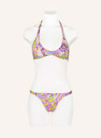 VILEBREQUIN Neckholder-Bikini-Top RAINBOW FLOWERS, Farbe: HELLLILA/ HELLGRÜN/ DUNKELLILA (Bild 1)