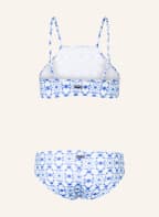VILEBREQUIN High-Neck-Bikini IKAT MEDUSA, Farbe: BLAU/ WEISS (Bild 1)
