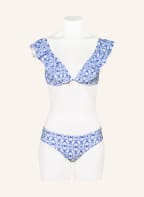 VILEBREQUIN Bralette-Bikini-Top IKAT MEDUSA, Farbe: WEISS/ BLAU (Bild 1)