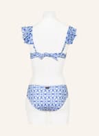 VILEBREQUIN Bralette-Bikini-Top IKAT MEDUSA, Farbe: WEISS/ BLAU (Bild 1)