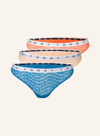TOMMY HILFIGER 3er-Pack Slips , Farbe: BLAU/ ORANGE/ HELLORANGE (Bild 1)