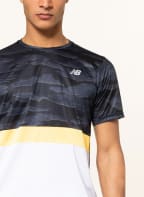 new balance Running shirt ACCERLERATE made of mesh, Color: BLACK/ GRAY (Image 1)