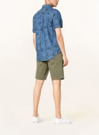 Superdry Kurzarm-Hemd VINTAGE LOOM Slim Fit, Farbe: BLAU (Bild 1)