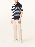 TOMMY HILFIGER Jersey-Poloshirt Casual Fit, Farbe: DUNKELBLAU/ WEISS (Bild 1)