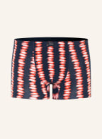 mey Boxershorts Serie HATTEM, Farbe: DUNKELBLAU/ ROT/ WEISS (Bild 1)