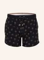 BOSS Badeshorts WHITE SHARK, Farbe: SCHWARZ/ BRAUN (Bild 1)