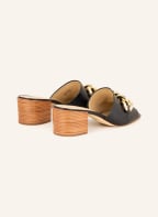 MICHAEL KORS Mules SCARLETT, Color: BROWN/ BLACK/ GOLD (Image 1)