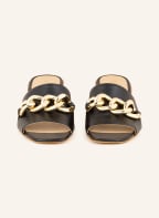MICHAEL KORS Mules SCARLETT, Color: BROWN/ BLACK/ GOLD (Image 1)