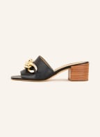 MICHAEL KORS Mules SCARLETT, Color: BROWN/ BLACK/ GOLD (Image 1)