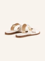 MICHAEL KORS Pantoletten SUMMER, Farbe: CREME/ COGNAC (Bild 1)