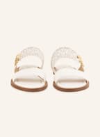 MICHAEL KORS Pantoletten SUMMER, Farbe: CREME/ COGNAC (Bild 1)