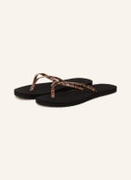 REEF Zehentrenner BLISS NIGHTS, Farbe: SCHWARZ/ BRAUN (Bild 1)