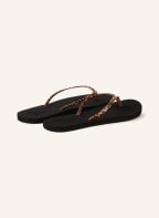 REEF Zehentrenner BLISS NIGHTS, Farbe: SCHWARZ/ BRAUN (Bild 1)