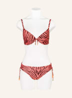 MARIE JO Push-up-Bikini-Top ZARAGOZA, Farbe: LACHS/ DUNKELBRAUN (Bild 1)