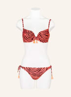 MARIE JO Triangel-Bikini-Hose ZARAGOZA, Farbe: LACHS/ DUNKELBRAUN (Bild 1)