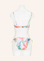 MARIE JO Bikini-Hose TARIFA, Farbe: WEISS/ HELLORANGE/ MINT (Bild 1)