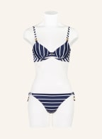 MARIE JO Bügel-Bikini-Top CADIZ, Farbe: DUNKELBLAU/ WEISS (Bild 1)