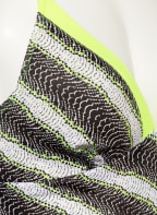 MARIE JO Neckholder-Badeanzug MURCIA , Farbe: SCHWARZ/ WEISS/ NEONGELB (Bild 1)